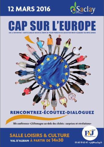 Affiche Cap sur l'Europe